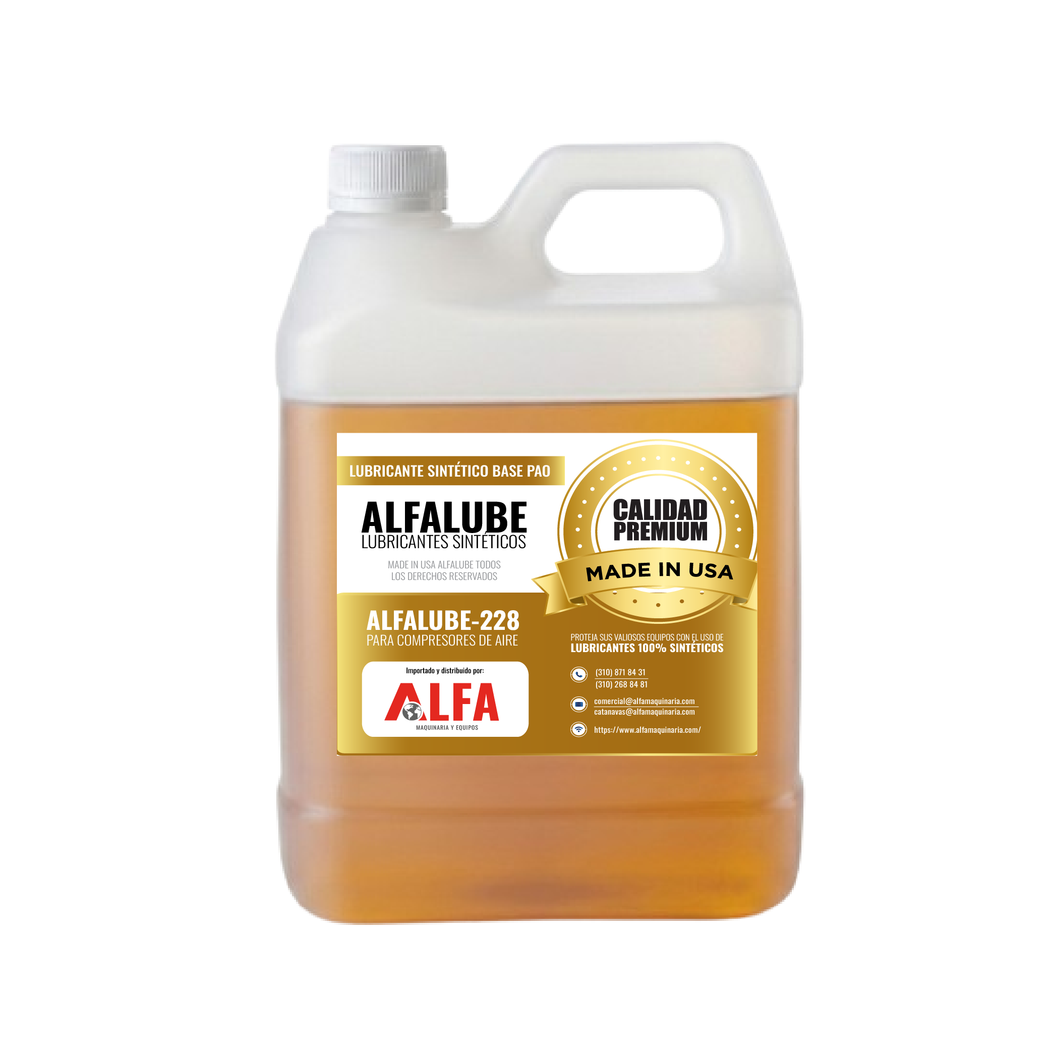 Alfalube 228 - Lubricante para compresor Kaeser