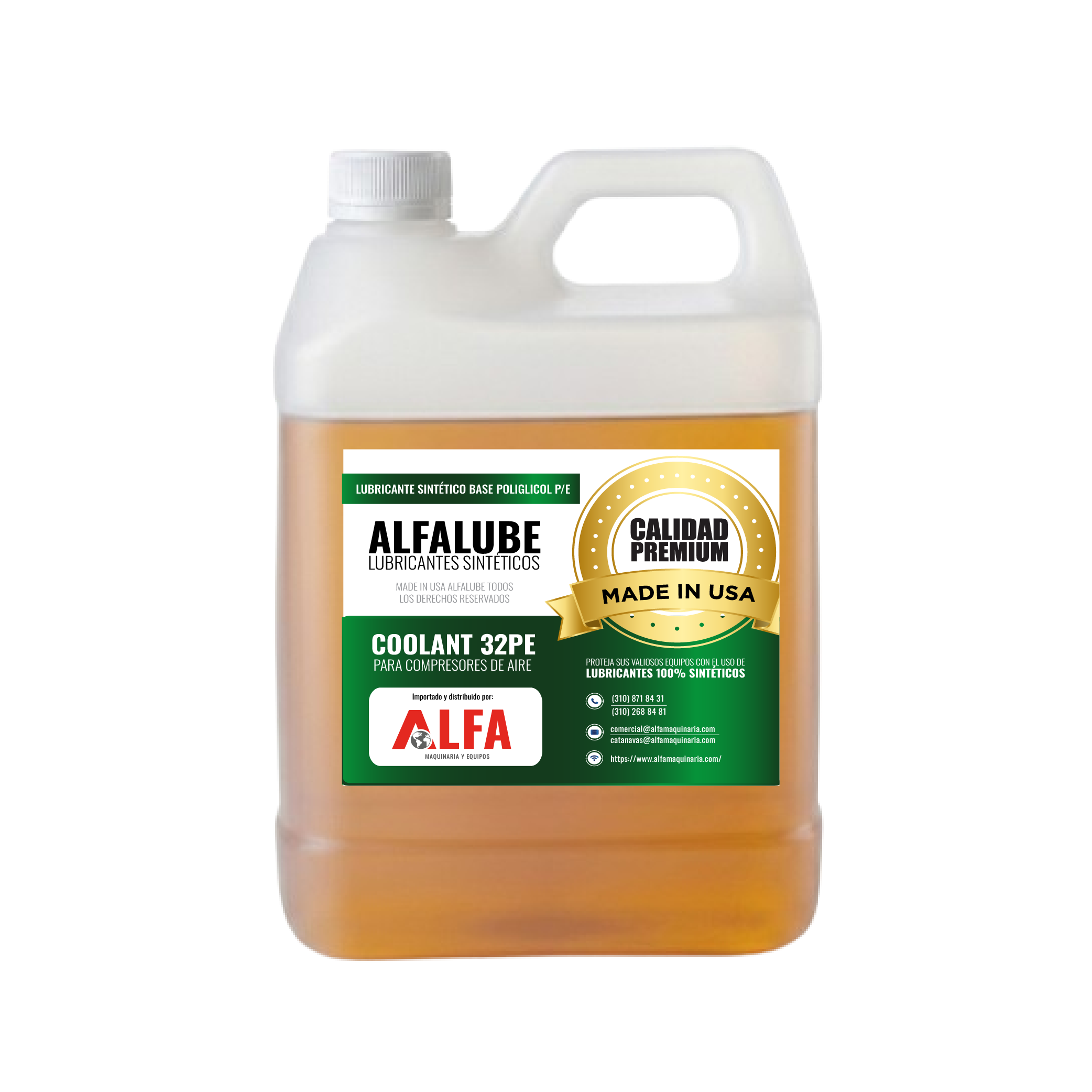 COOLANT 32 PE - Lubricante para compresor sullair